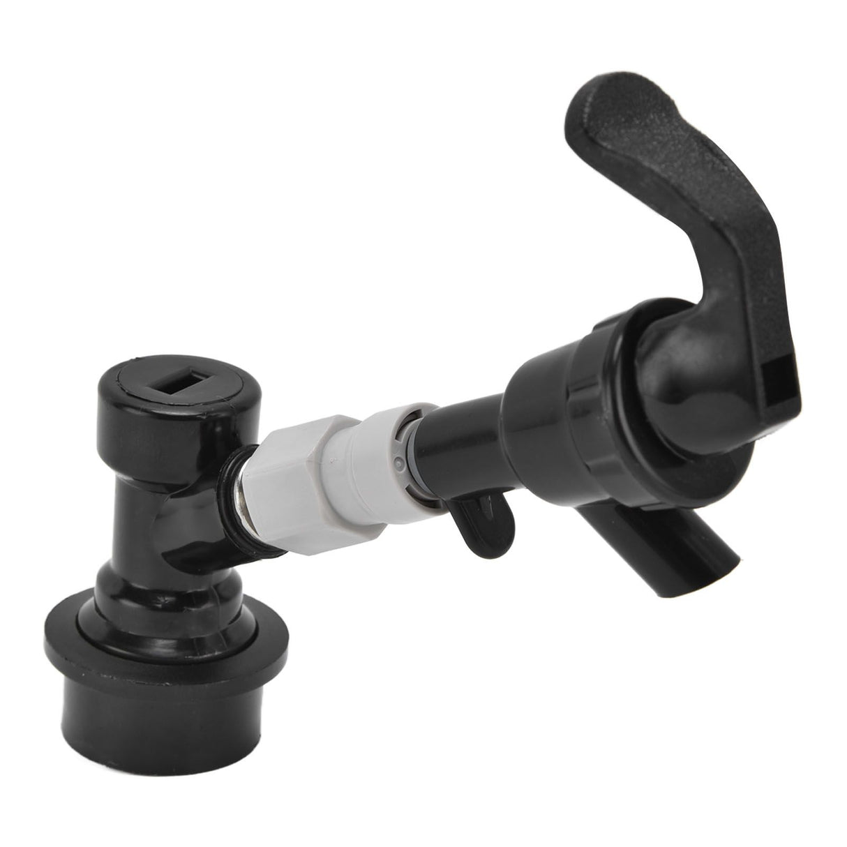 Beer Dispenser Plastic Black Portable Beer Tap Faucet for Outdoor Picnic Party Barbecue Beer Drinks Water