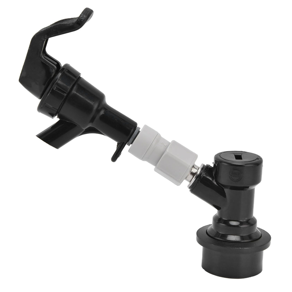 Beer Dispenser Plastic Black Portable Beer Tap Faucet for Outdoor Picnic Party Barbecue Beer Drinks Water