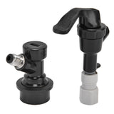 Beer Dispenser Plastic Black Portable Beer Tap Faucet for Outdoor Picnic Party Barbecue Beer Drinks Water - Extra Image