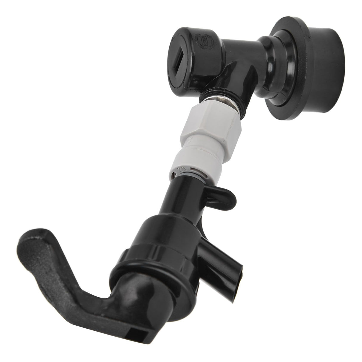 Beer Dispenser Plastic Black Portable Beer Tap Faucet for Outdoor Picnic Party Barbecue Beer Drinks Water