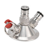 Stainless Steel Beer Spear Harmless Mini Beer Keg Dispenser Spear Brewing Equipment for Home - 45-Degree Angle