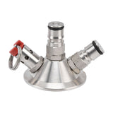 Stainless Steel Beer Spear Harmless Mini Beer Keg Dispenser Spear Brewing Equipment for Home - Rear View