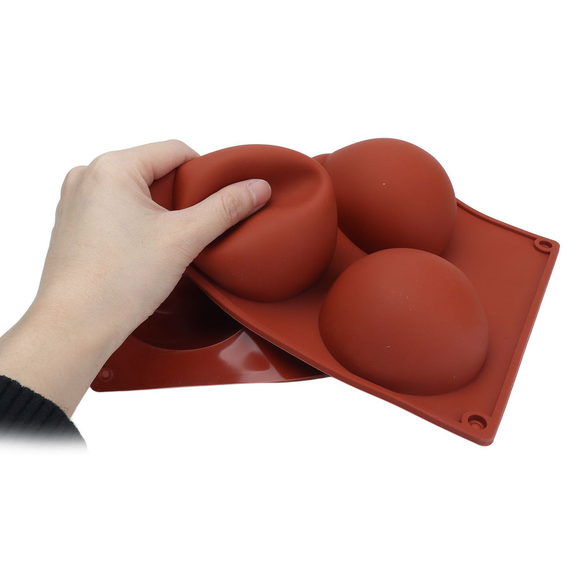 Hemisphere Silicone 3D Mold Chocolate Mould for Making Chocolate Pastry Cake Fudge Bakeware Round Doughnut