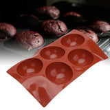 Hemisphere Silicone 3D Mold Chocolate Mould for Making Chocolate Pastry Cake Fudge Bakeware Round Doughnut - Extra Image