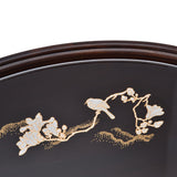 Bamboo Tea Tray Japanese Simple Novel Beautiful Resin Walnut Tea Tray for Home UseOval S