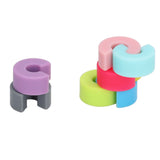16PCS Mini Circle Silicone Wine Glass Marker Cup Identification Ring Recognizer Label - Extra Image
