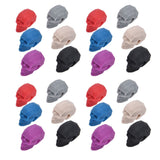 4Set Wine Cup Marker Unique Shape Drinking Glass Tag Silicone Cup Identification Wine Label - 45-Degree Angle