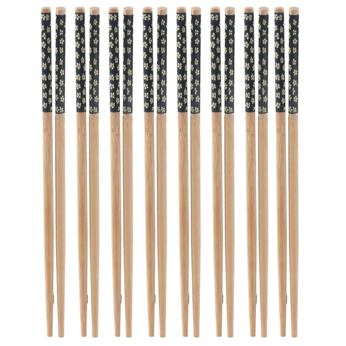 8 Pairs Bamboo Chopsticks Reusable Classic Japanese Style Chop Sticks Set for Home Restaurant