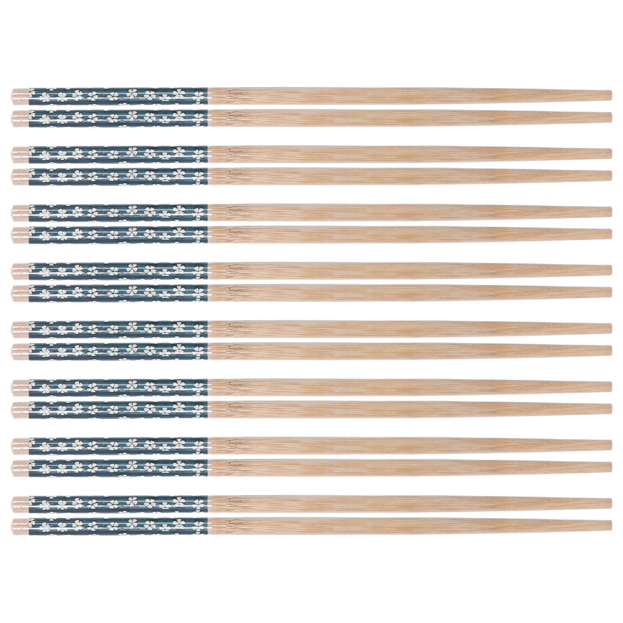 8 Pairs Bamboo Chopsticks Reusable Classic Japanese Style Chop Sticks Set for Home Restaurant