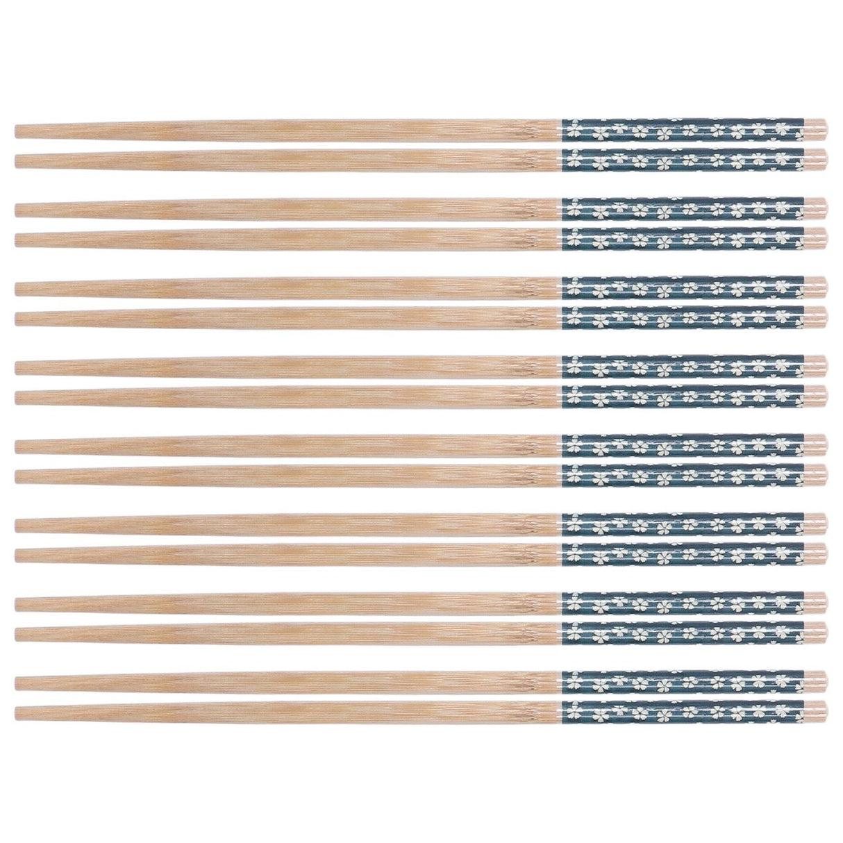 8 Pairs Bamboo Chopsticks Reusable Classic Japanese Style Chop Sticks Set for Home Restaurant