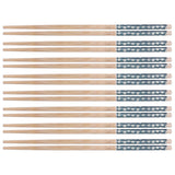 8 Pairs Bamboo Chopsticks Reusable Classic Japanese Style Chop Sticks Set for Home Restaurant