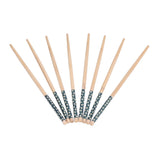 8 Pairs Bamboo Chopsticks Reusable Classic Japanese Style Chop Sticks Set for Home Restaurant