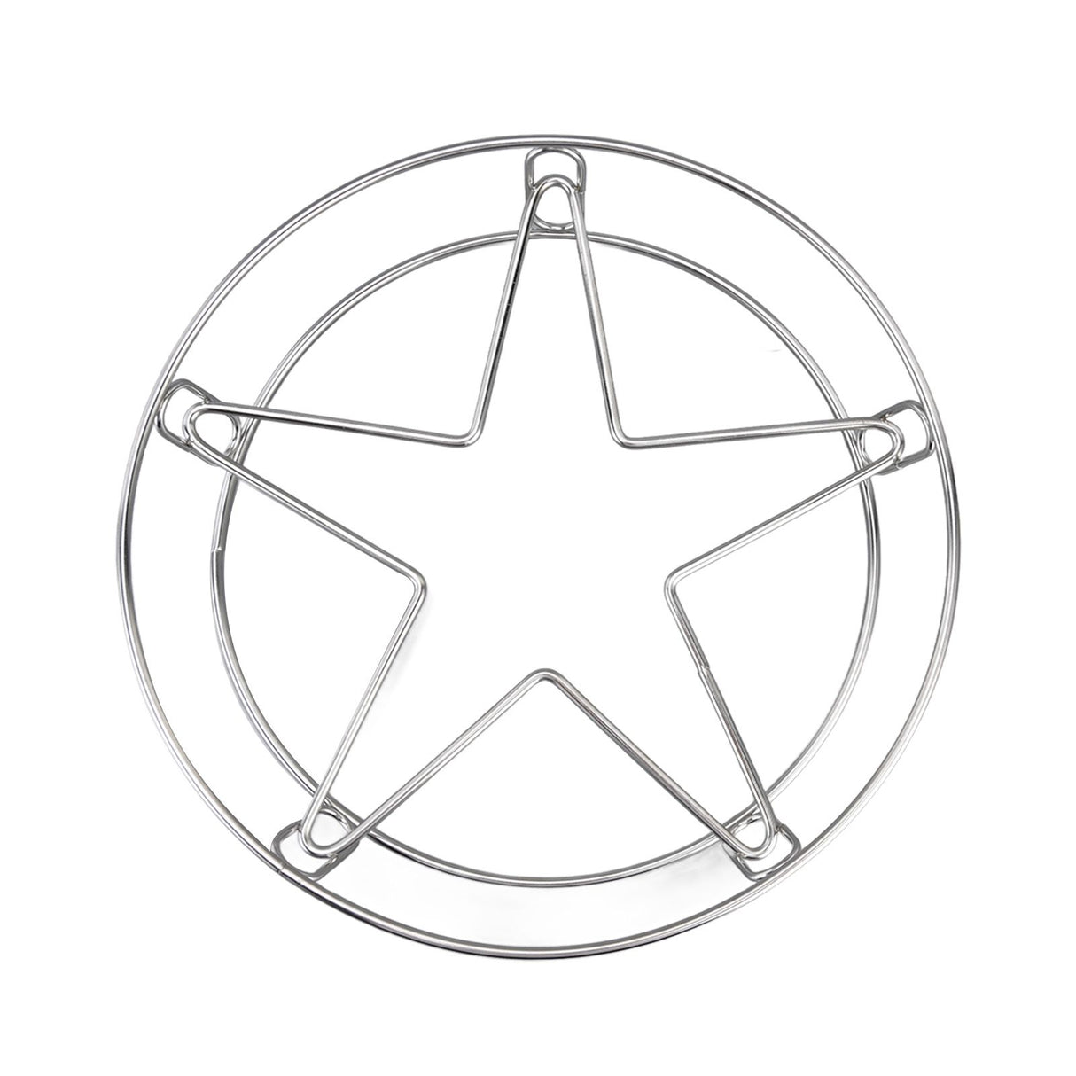 Tall Trivet Rack Stand Stable Base Multifunctional Anti Rust High Temperature Resistance Steaming Rack for Home
