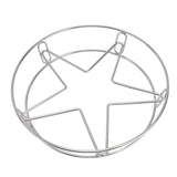 Tall Trivet Rack Stand Stable Base Multifunctional Anti Rust High Temperature Resistance Steaming Rack for Home - 45-Degree Angle