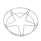 Tall Trivet Rack Stand Stable Base Multifunctional Anti Rust High Temperature Resistance Steaming Rack for Home