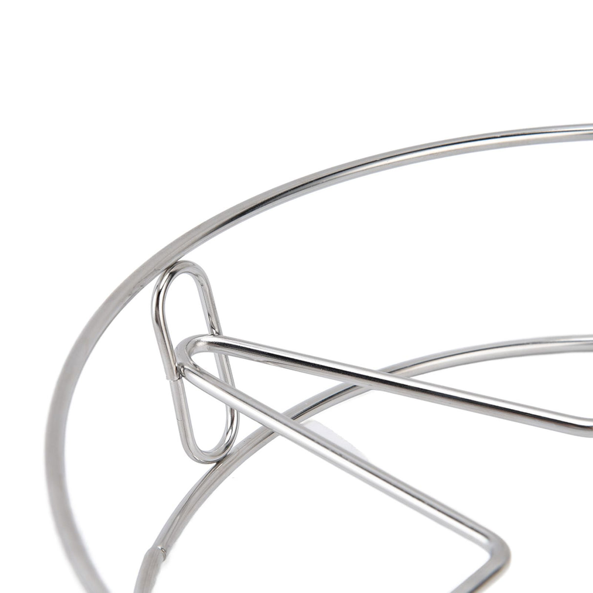 Tall Trivet Rack Stand Stable Base Multifunctional Anti Rust High Temperature Resistance Steaming Rack for Home