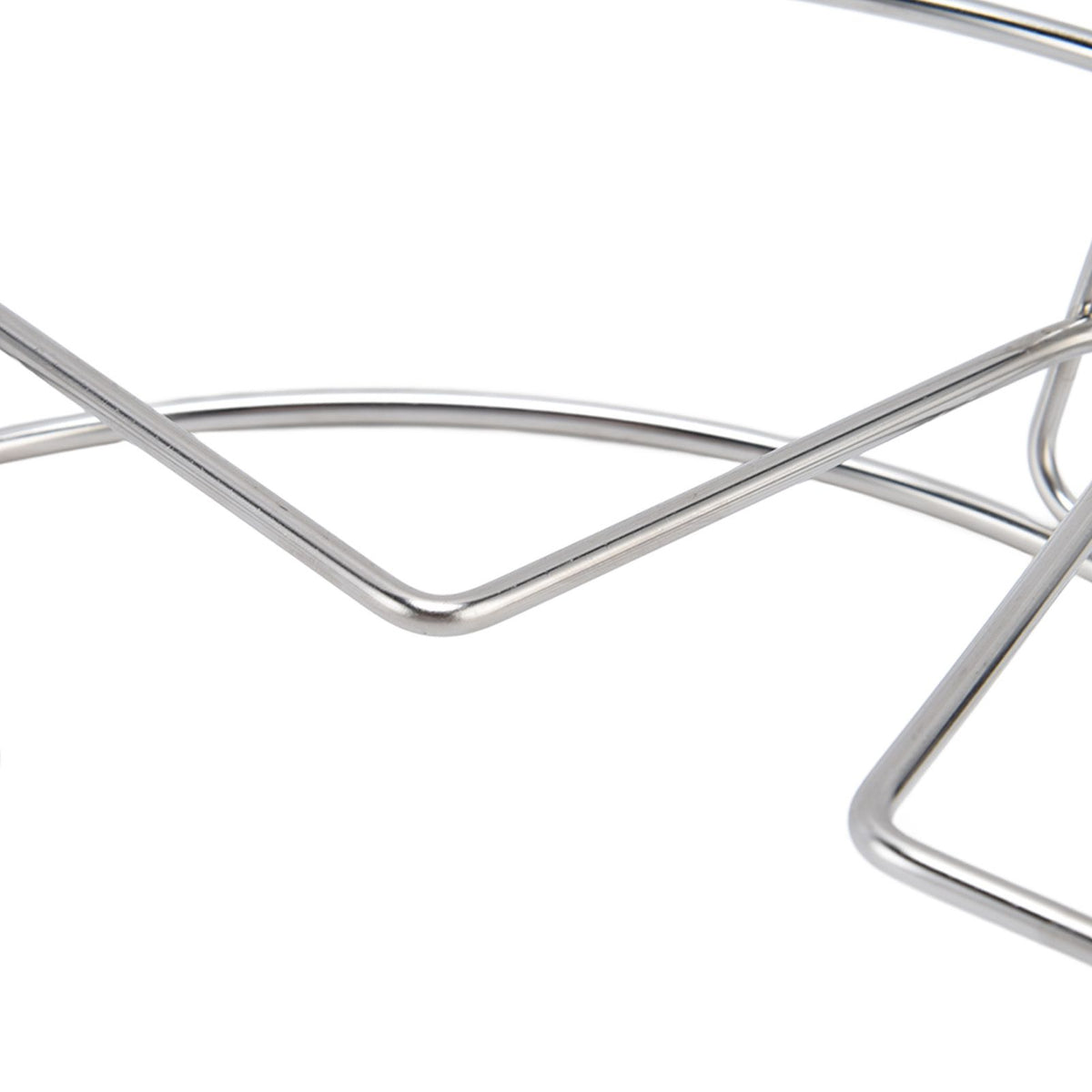 Tall Trivet Rack Stand Stable Base Multifunctional Anti Rust High Temperature Resistance Steaming Rack for Home