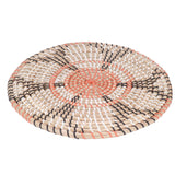 Insulation Pad Nordic Straw Woven Placemats Heat Insulation Pads Homestay Wall DecorationL - 45-Degree Angle