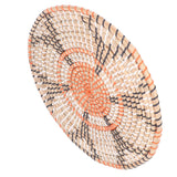 Insulation Pad Nordic Straw Woven Placemats Heat Insulation Pads Homestay Wall DecorationL - Low Angle