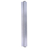 Aluminium Alloy Ticket Rack Wall Mounted Slide Check Rack Kitchen Order Holder Rack for RestaurantLength 45cm / 17.7in - Top-Down View