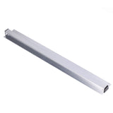 Aluminium Alloy Ticket Rack Wall Mounted Slide Check Rack Kitchen Order Holder Rack for RestaurantLength 45cm / 17.7in