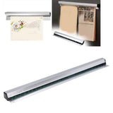 Aluminium Alloy Ticket Rack Wall Mounted Slide Check Rack Kitchen Order Holder Rack for RestaurantLength 45cm / 17.7in