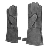BBQ Grill Gloves 932°F High Temperature Resistant Gloves for Microwave Oven Grilling Barbecue Welding - Top-Down View