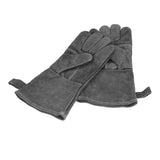 BBQ Grill Gloves 932°F High Temperature Resistant Gloves for Microwave Oven Grilling Barbecue Welding - Close-Up Angle