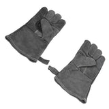 BBQ Grill Gloves 932°F High Temperature Resistant Gloves for Microwave Oven Grilling Barbecue Welding - Low Angle