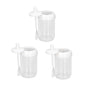 3PCS Seasoning Box with Spoon Transparent Spice Bottle Sealed Spice Container for Kitchen