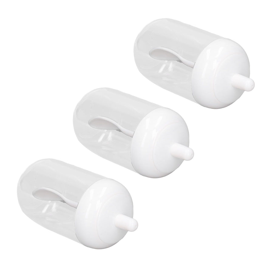 3PCS Seasoning Box with Spoon Transparent Spice Bottle Sealed Spice Container for Kitchen