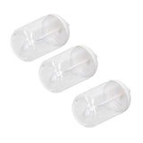 3PCS Seasoning Box with Spoon Transparent Spice Bottle Sealed Spice Container for Kitchen - Close-Up Angle