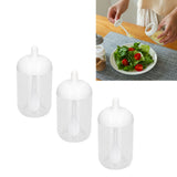 3PCS Seasoning Box with Spoon Transparent Spice Bottle Sealed Spice Container for Kitchen - Extra Image