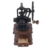 Manual Coffee Grinder Retro Style Sturdy Durable Exquisite Portable Hand Coffee Grinder for Home Office - Front View