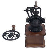 Manual Coffee Grinder Retro Style Sturdy Durable Exquisite Portable Hand Coffee Grinder for Home Office - Side View
