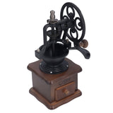 Manual Coffee Grinder Retro Style Sturdy Durable Exquisite Portable Hand Coffee Grinder for Home Office - 45-Degree Angle