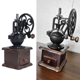 Manual Coffee Grinder Retro Style Sturdy Durable Exquisite Portable Hand Coffee Grinder for Home Office