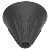 Silicone Coffee Dripper Portable Reusable Folding Coffee Filter for Travel Camping Office HomeBlack