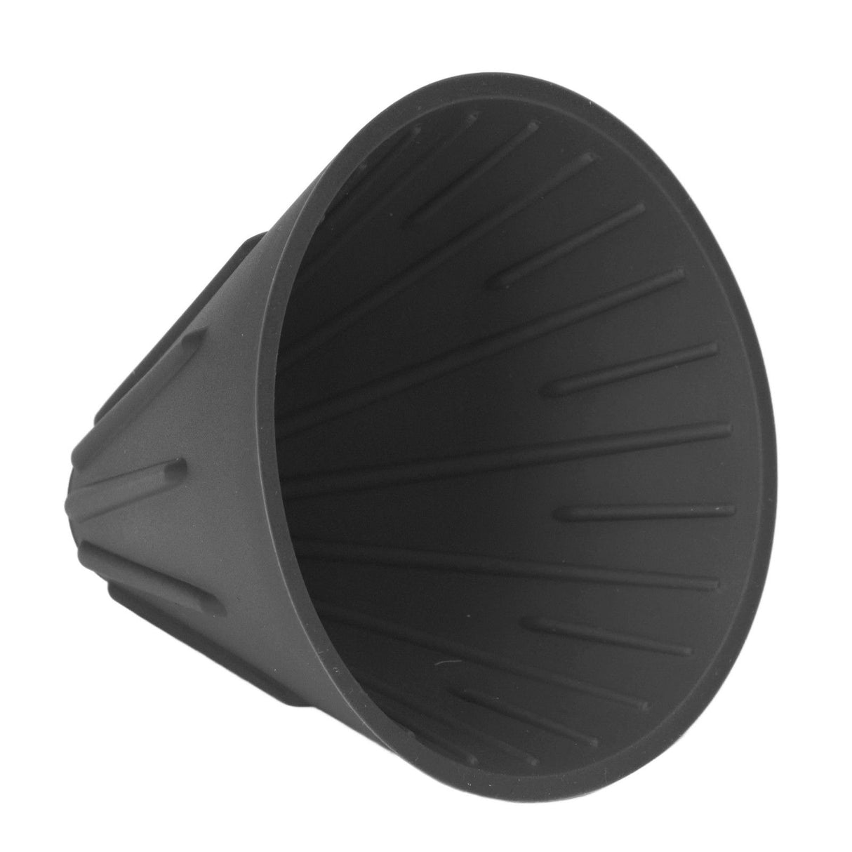 Silicone Coffee Dripper Portable Reusable Folding Coffee Filter for Travel Camping Office HomeBlack