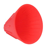 Silicone Coffee Dripper Portable Reusable Folding Coffee Filter for Travel Camping Office HomeRed