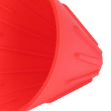 Silicone Coffee Dripper Portable Reusable Folding Coffee Filter for Travel Camping Office HomeRed