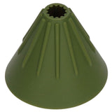 Silicone Coffee Dripper Portable Reusable Folding Coffee Filter for Travel Camping Office HomeGreen