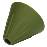 Silicone Coffee Dripper Portable Reusable Folding Coffee Filter for Travel Camping Office HomeGreen - Rear View