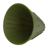 Silicone Coffee Dripper Portable Reusable Folding Coffee Filter for Travel Camping Office HomeGreen