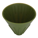 Silicone Coffee Dripper Portable Reusable Folding Coffee Filter for Travel Camping Office HomeGreen - Extra Image
