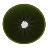 Silicone Coffee Dripper Portable Reusable Folding Coffee Filter for Travel Camping Office HomeGreen