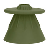 Silicone Coffee Dripper Reusable Cone Coffee Filter Holder for Travel Hiking Camping Home OfficeGreen