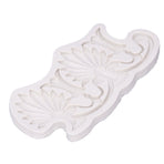 Cake Border Silicone Mold European Retro Pattern DIY Gray Nontoxic for Clay Resin Chocolate