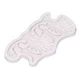 Cake Border Silicone Mold European Retro Pattern DIY Gray Nontoxic for Clay Resin Chocolate