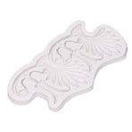 Cake Border Silicone Mold European Retro Pattern DIY Gray Nontoxic for Clay Resin Chocolate